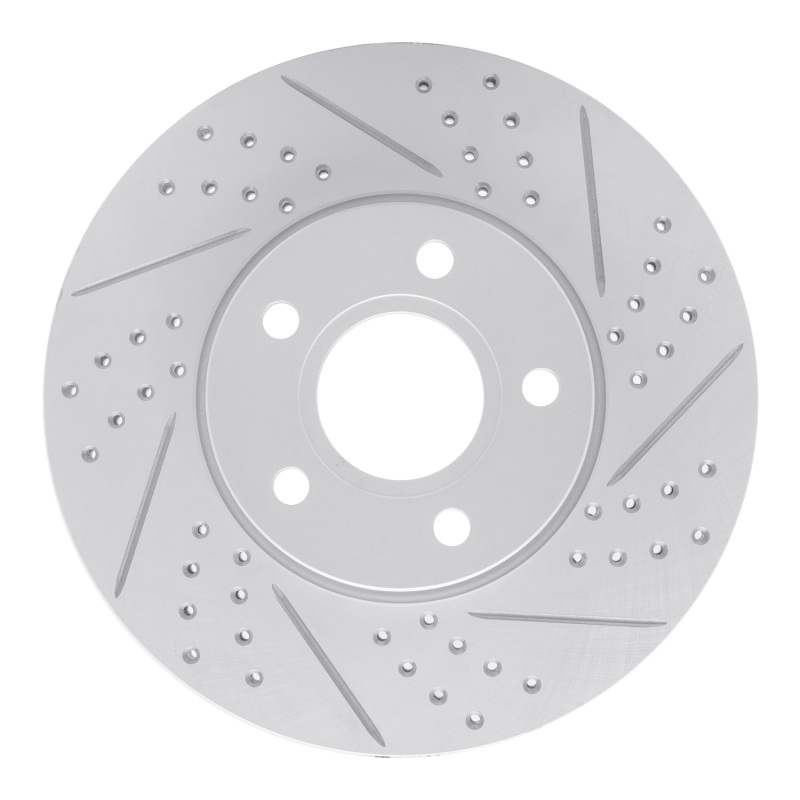 Ford Focus Brake Rotor (1) - Front Right - DFC - Geoperf Drilled & Slotted - `12-`18 Ford Focus Brake Rotor (1) - Front Right - DFC - Geoperf Drilled & Slotted - `12-`18