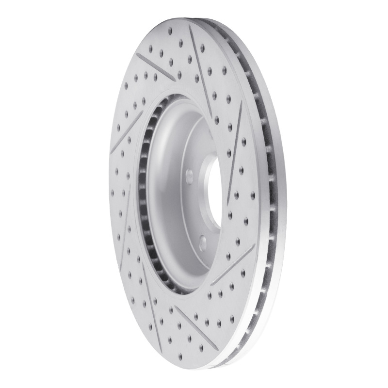 Ford Escape Brake Rotor (1) - Front Left - DFC - Geoperformance Drilled & Slotted - `04-`19