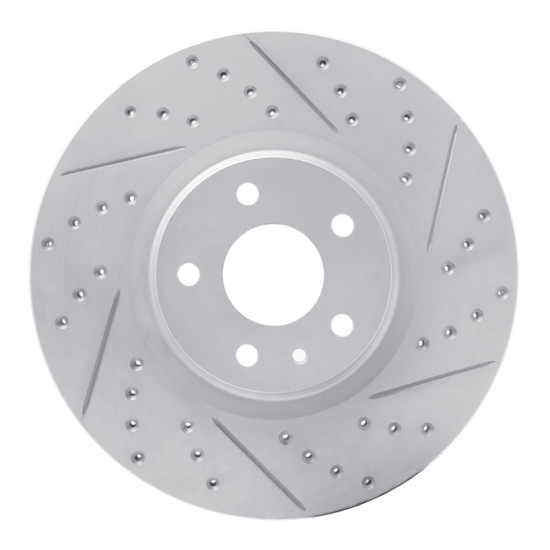 Ford Fusion Brake Rotor (1) - Front Right - DFC - Geoperformance Drilled & Slotted - `13-`20 Ford Fusion Brake Rotor (1) - Front Right - DFC - Geoperformance Drilled & Slotted - `13-`20