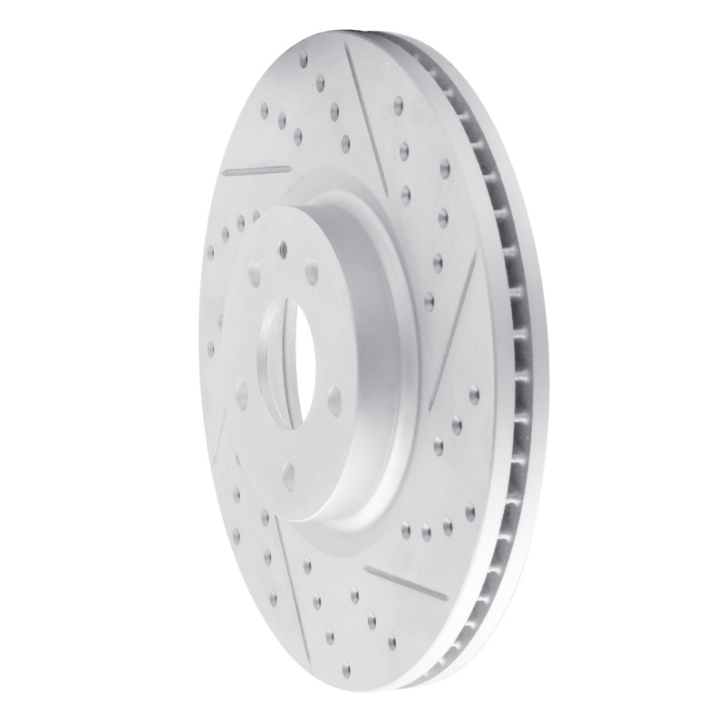 Ford Fusion Brake Rotor (1) - Front Right - DFC - Geoperformance Drilled & Slotted - `13-`20