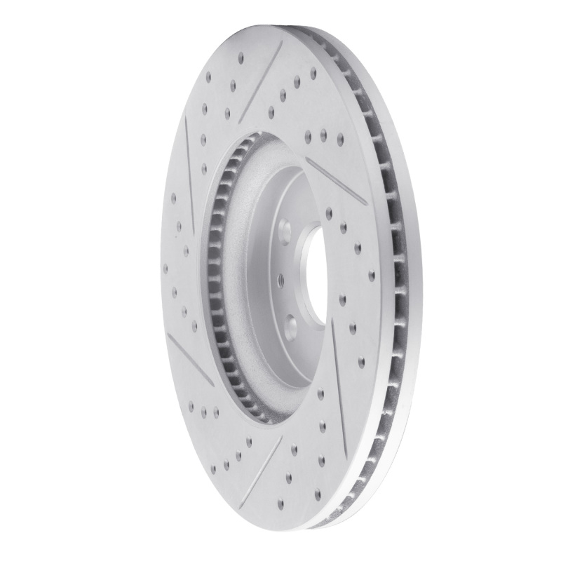 Ford Fusion Brake Rotor (1) - Front Right - DFC - Geoperformance Drilled & Slotted - `13-`20