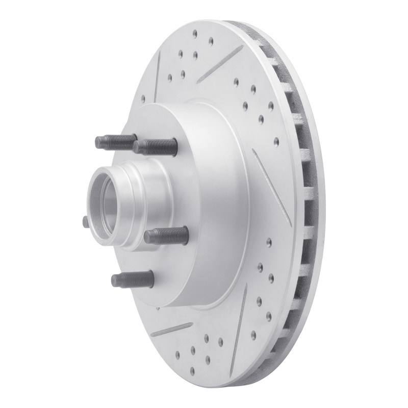 Ford Ranger Brake Rotor (1) - Front Left - DFC - Drilled & Slotted Geoperformance - `95-`11