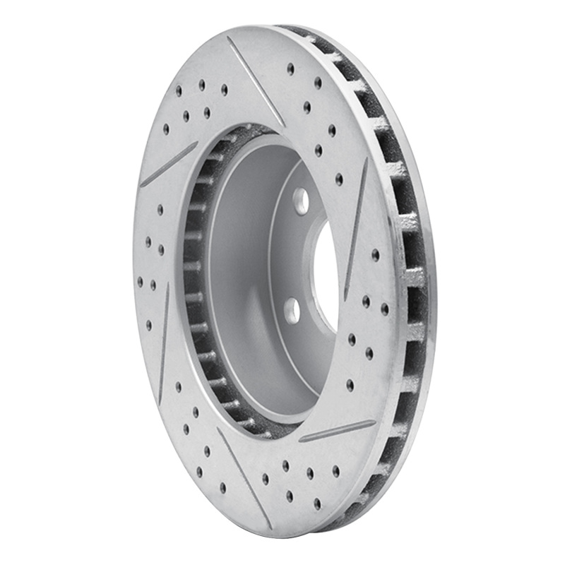 Ford Ranger Brake Rotor (1) - Front Left - DFC - Drilled & Slotted Geoperformance - `95-`02