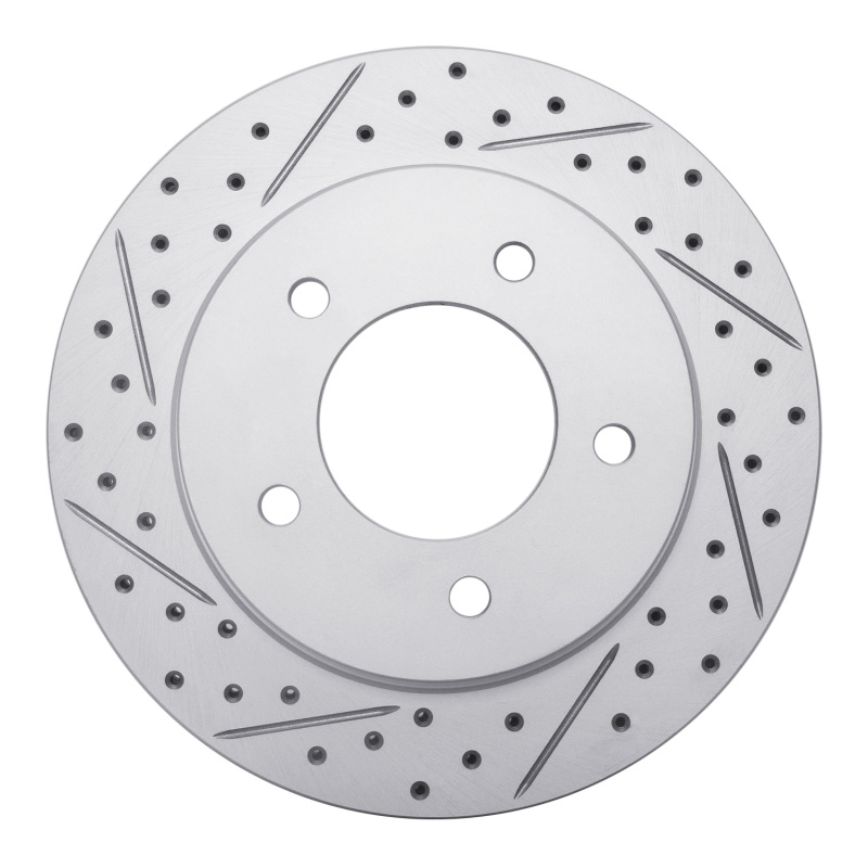 Ford F-150 Brake Rotor (1) - Front Left - DFC - Geoperformance Rotor - Drilled and Slotted - `97-`04