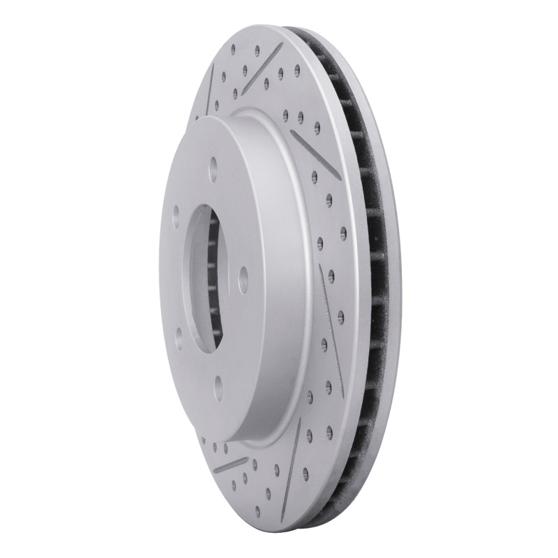 Ford F-150 Brake Rotor (1) - Front Left - DFC - Geoperformance Rotor - Drilled and Slotted - `97-`04