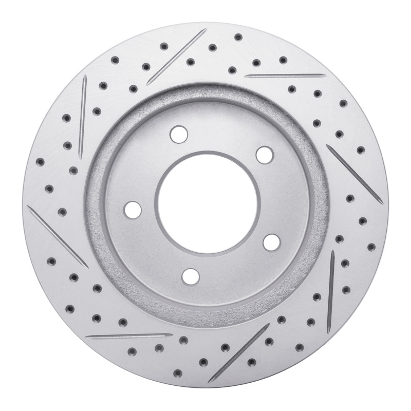 Ford F-150 Brake Rotor (1) - Front Right - DFC - Geoperformance Drilled & Slotted - `97-`04