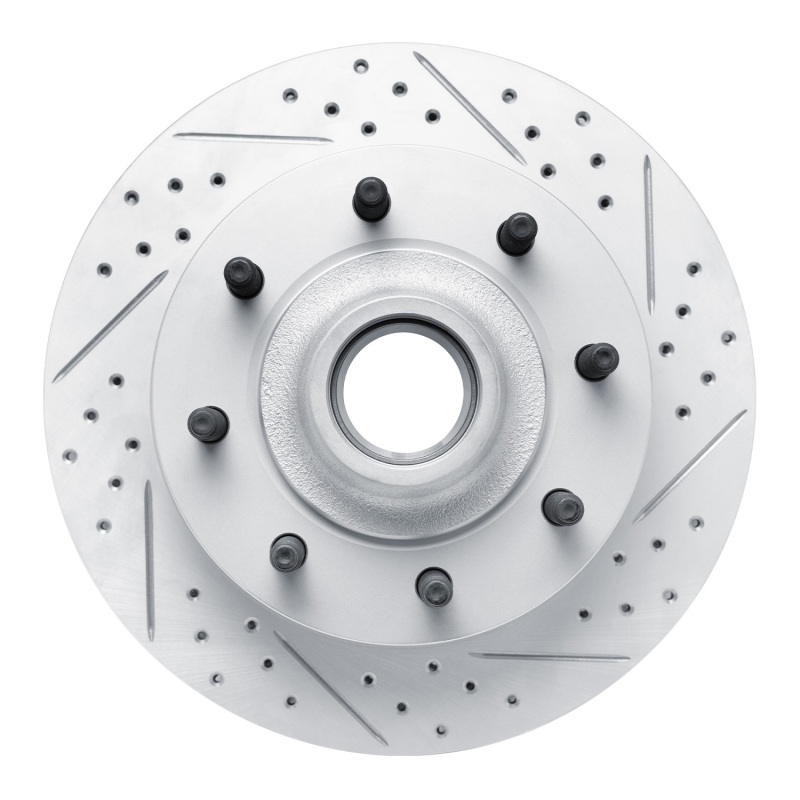 Ford F-350 Super Duty Brake Rotor (1) - Front Right - DFC - Geoperformance Drilled & Slotted - `99-`02 Ford F-350 Super Duty Brake Rotor (1) - Front Right - DFC - Geoperformance Drilled & Slotted - `99-`02