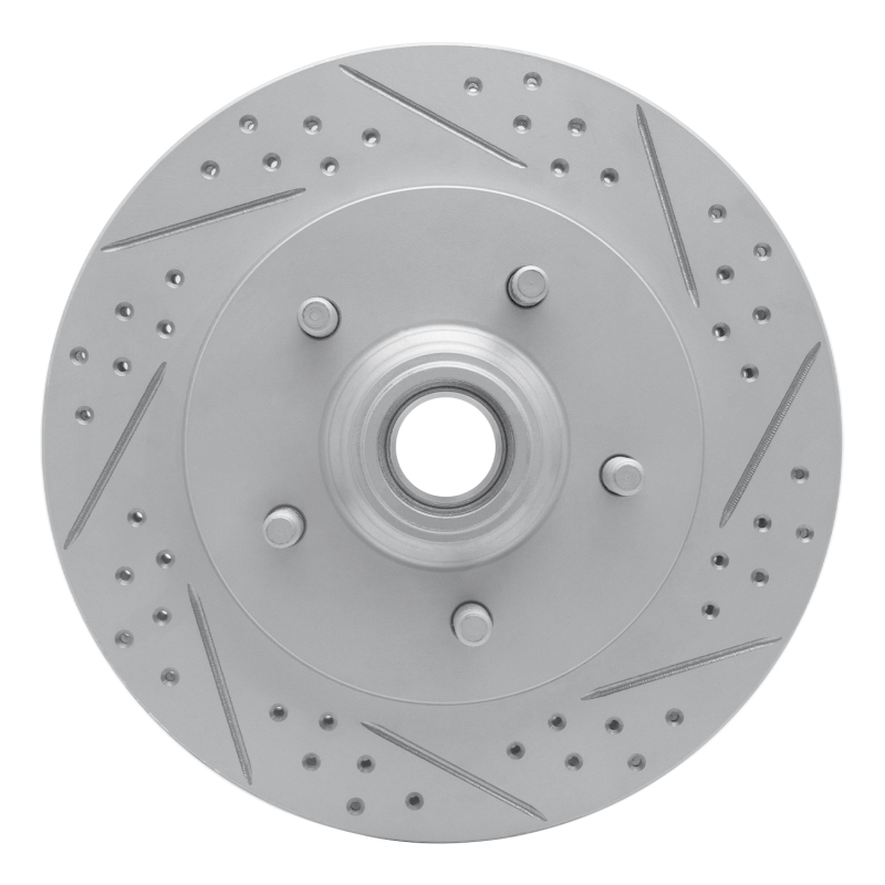 Ford Expedition Brake Rotor (1) - Front Right - DFC - Drilled & Slotted Geoperformance - `99-`04