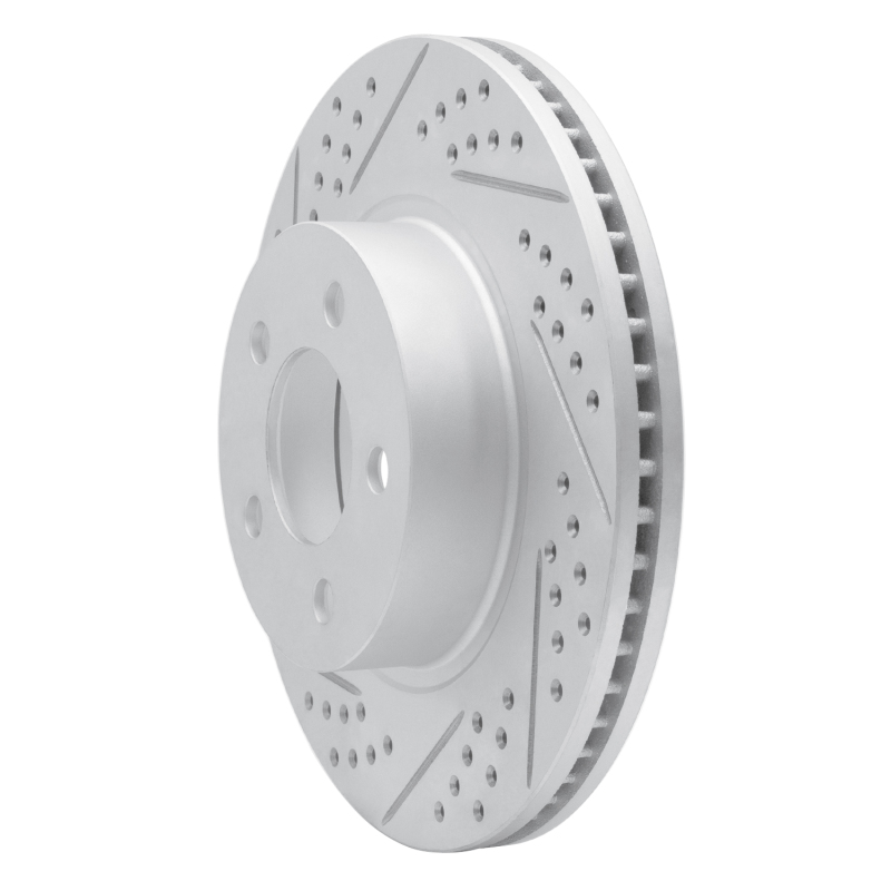 Ford Explorer Sport Trac Brake Rotor (1) - Front Left - DFC - Drilled & Slotted Geoperformance - `01-`11