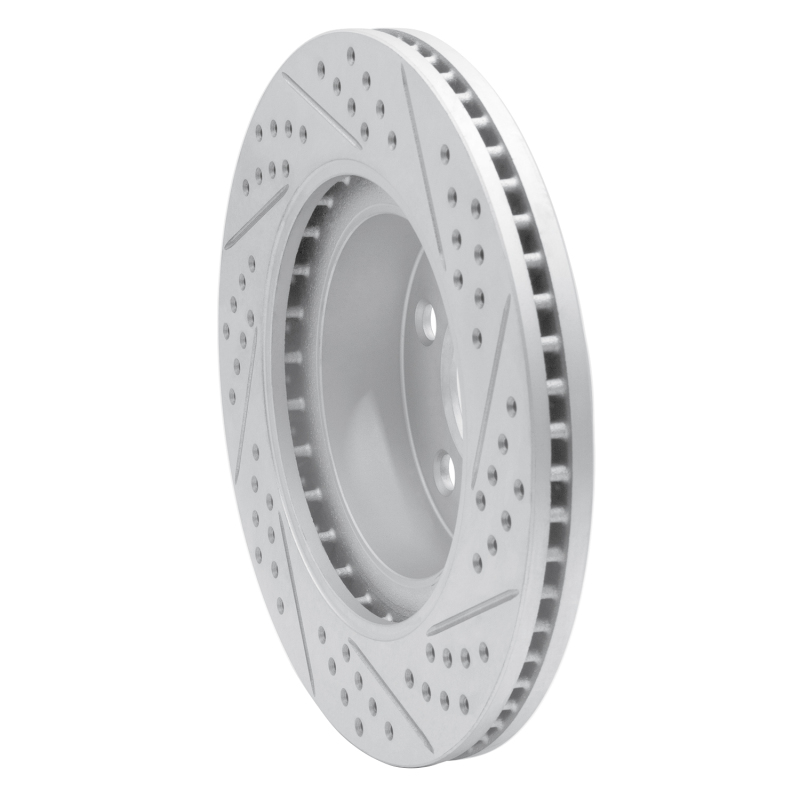 Ford Explorer Sport Trac Brake Rotor (1) - Front Left - DFC - Drilled & Slotted Geoperformance - `01-`11