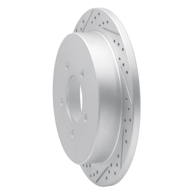 Ford F-150 Brake Rotor (1) - Rear Left - DFC - Drilled & Slotted Geoperformance - `97-`04