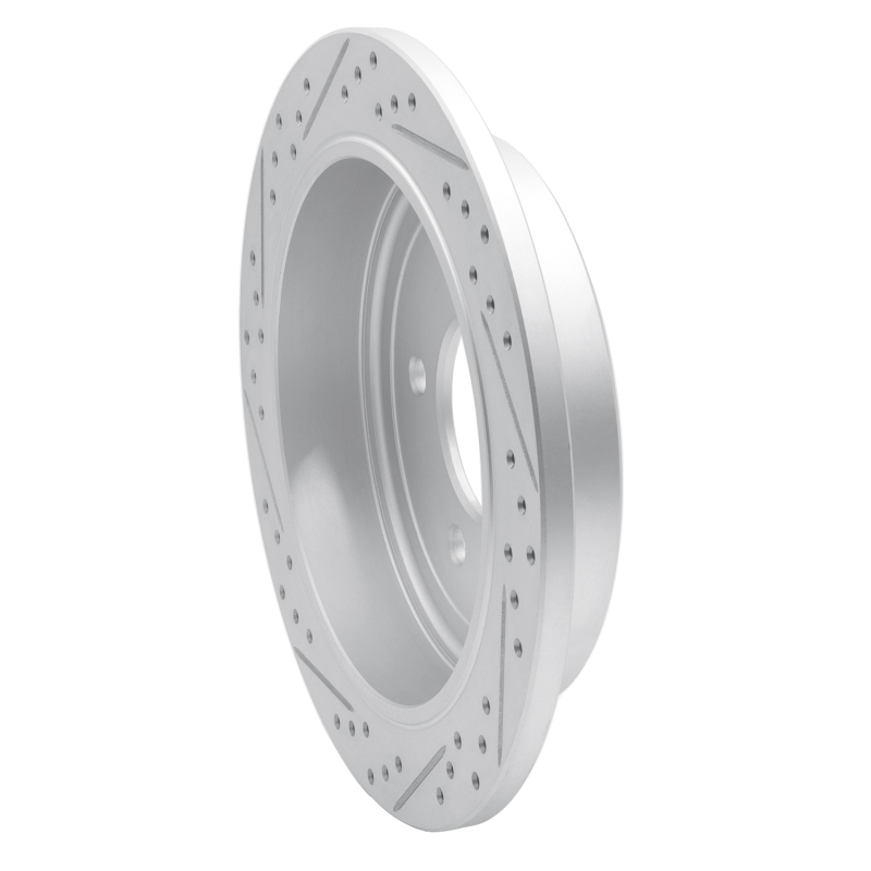 Ford F-150 Brake Rotor (1) - Rear Right - DFC - Drilled & Slotted Geoperformance - `97-`04