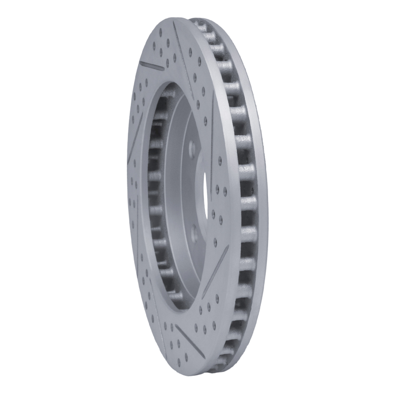 Ford Expedition Brake Rotor (1) - Front Left - DFC - Drilled & Slotted Geoperformance - `97-`02