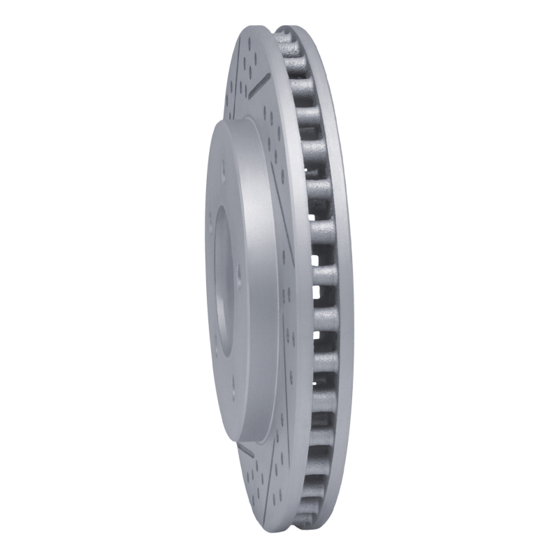 Ford Expedition Brake Rotor (1) - Front Left - DFC - Drilled & Slotted Geoperformance - `97-`02