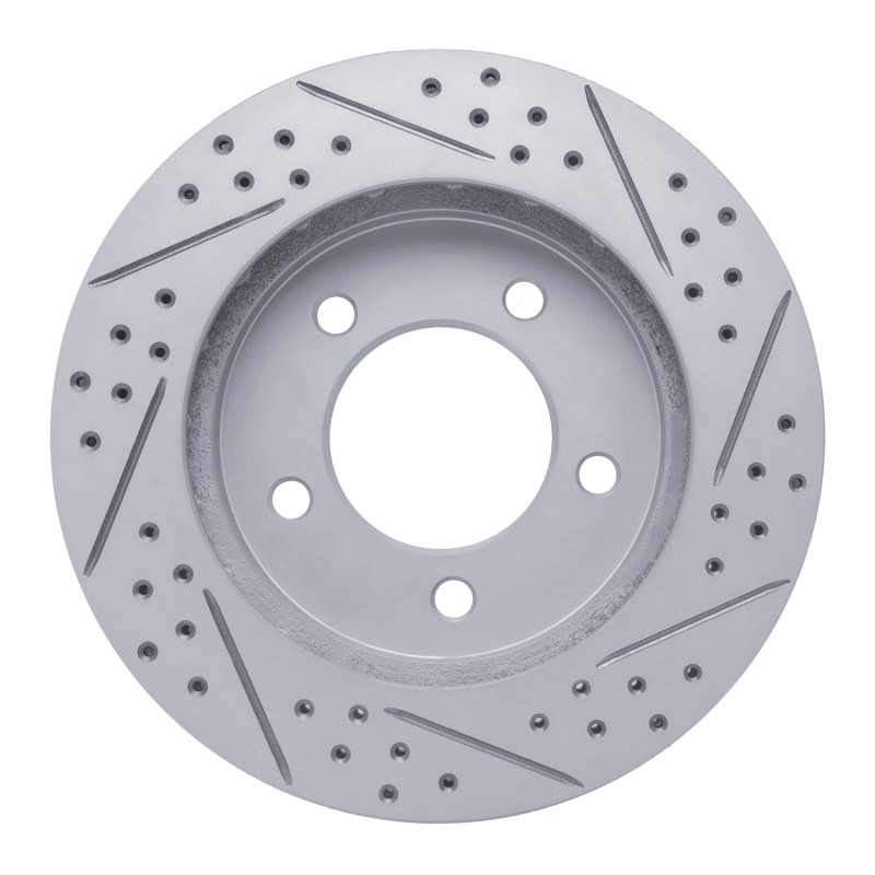 Ford Expedition Brake Rotor (1) - Front Left - DFC - Drilled & Slotted Geoperformance - `97-`02