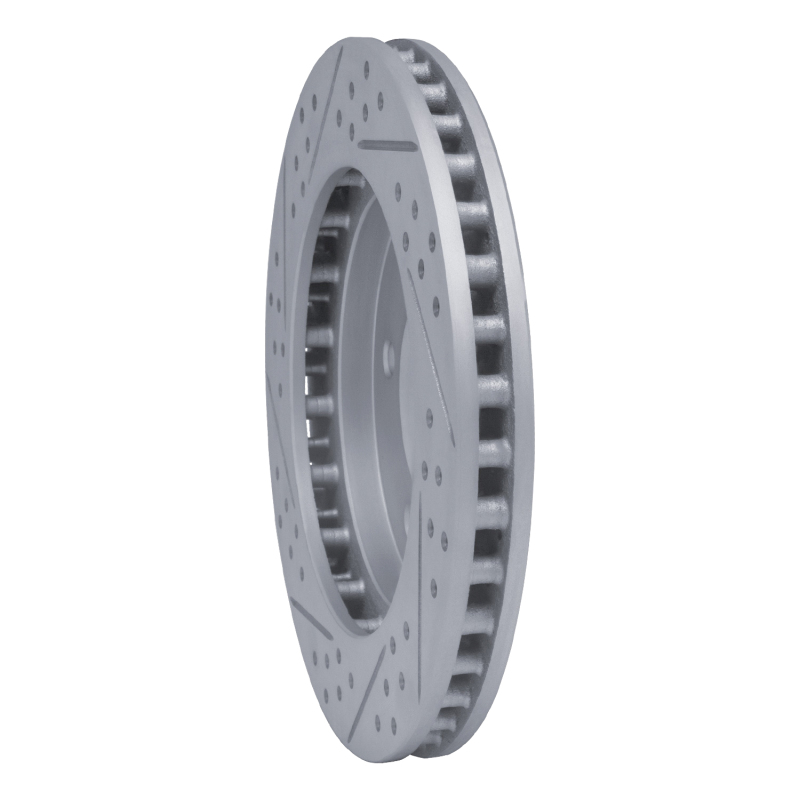 Ford Expedition Brake Rotor (1) - Front Right - DFC - Drilled & Slotted Geoperformance - `97-`02