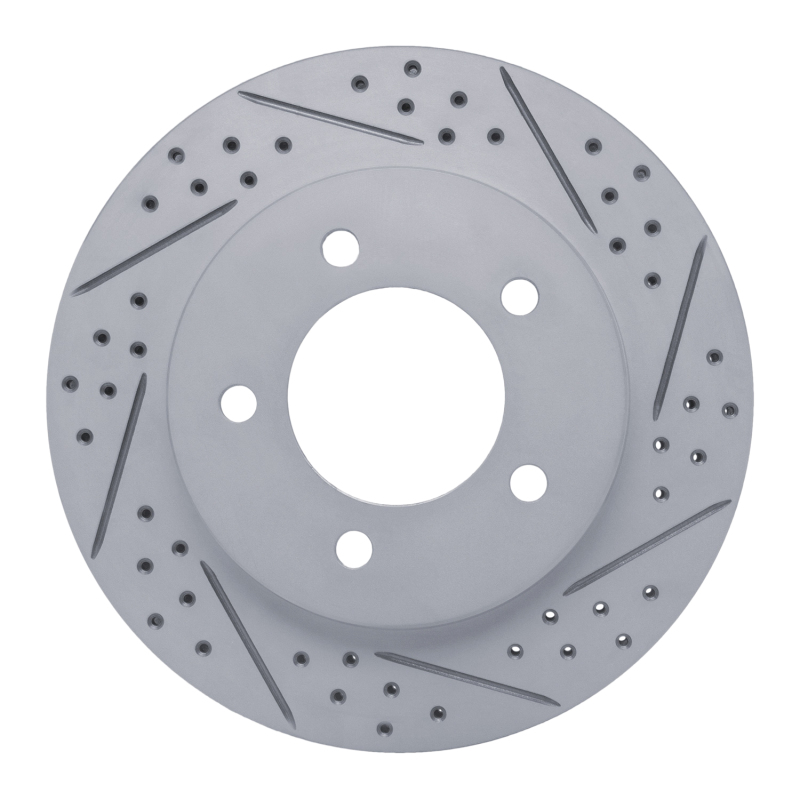 Ford Expedition Brake Rotor (1) - Front Right - DFC - Drilled & Slotted Geoperformance - `97-`02