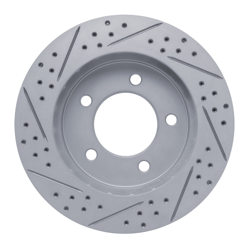 Ford Expedition Brake Rotor (1) - Front Right - DFC - Drilled & Slotted Geoperformance - `97-`02