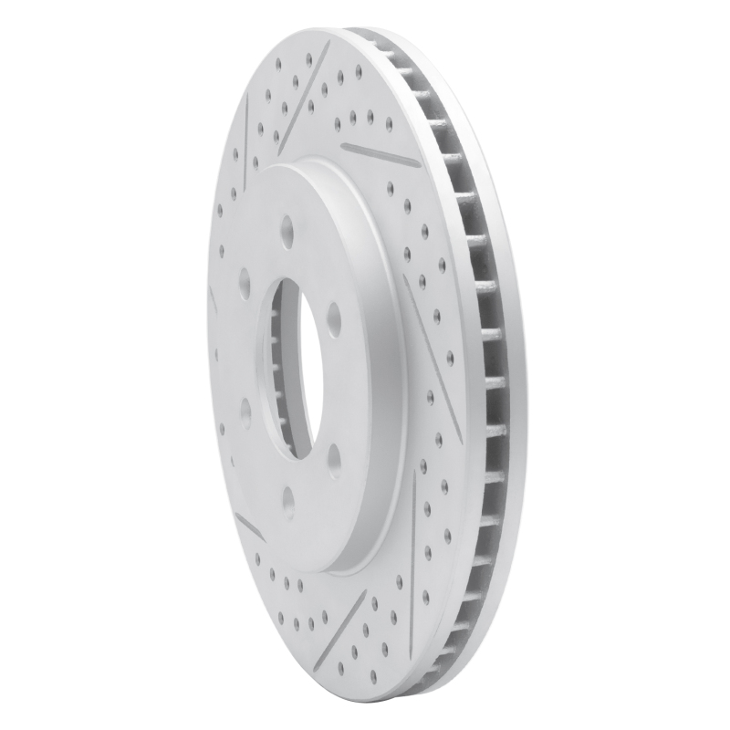 Ford Expedition Brake Rotor (1) - Front Left - DFC - Drilled & Slotted Geoperformance - `02-`06