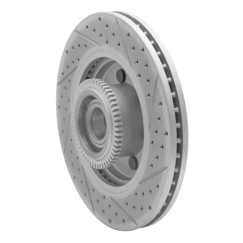 Ford F-150 Brake Rotor (1) - Front Left - DFC - Geoperformance Drilled & Slotted - `04-`08