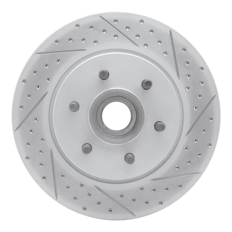 Ford F-150 Brake Rotor (1) - Front Right - DFC - Drilled & Slotted Geoperformance - `04-`08