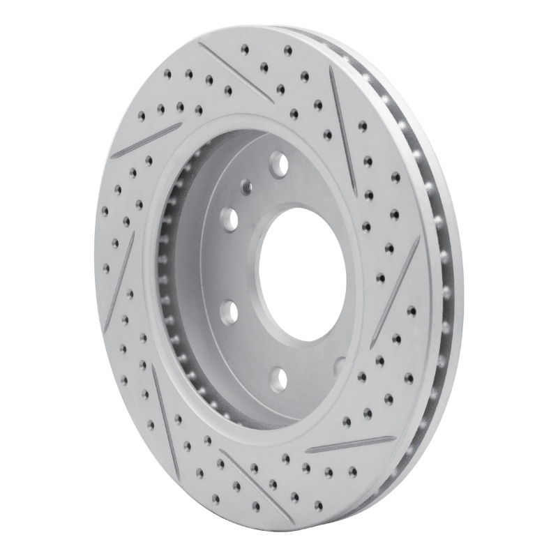 Ford F-150 Brake Rotor (1) - Front Right - DFC - Drilled & Slotted Geoperformance - `04-`08