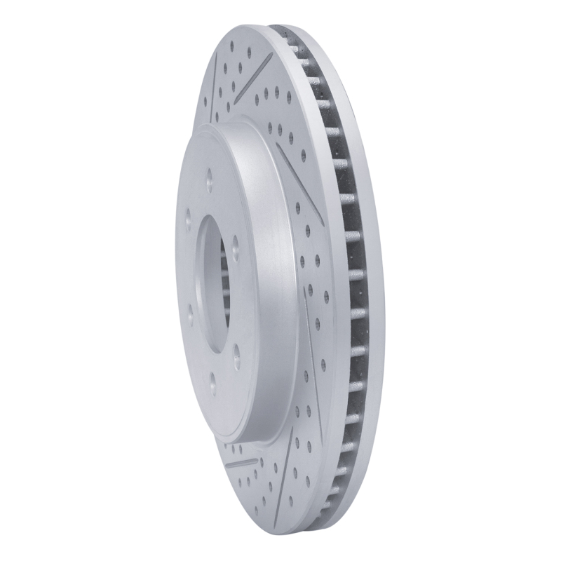 Ford F-150 Brake Rotor (1) - Front Left - DFC - Drilled & Slotted Geoperformance - `04-`08