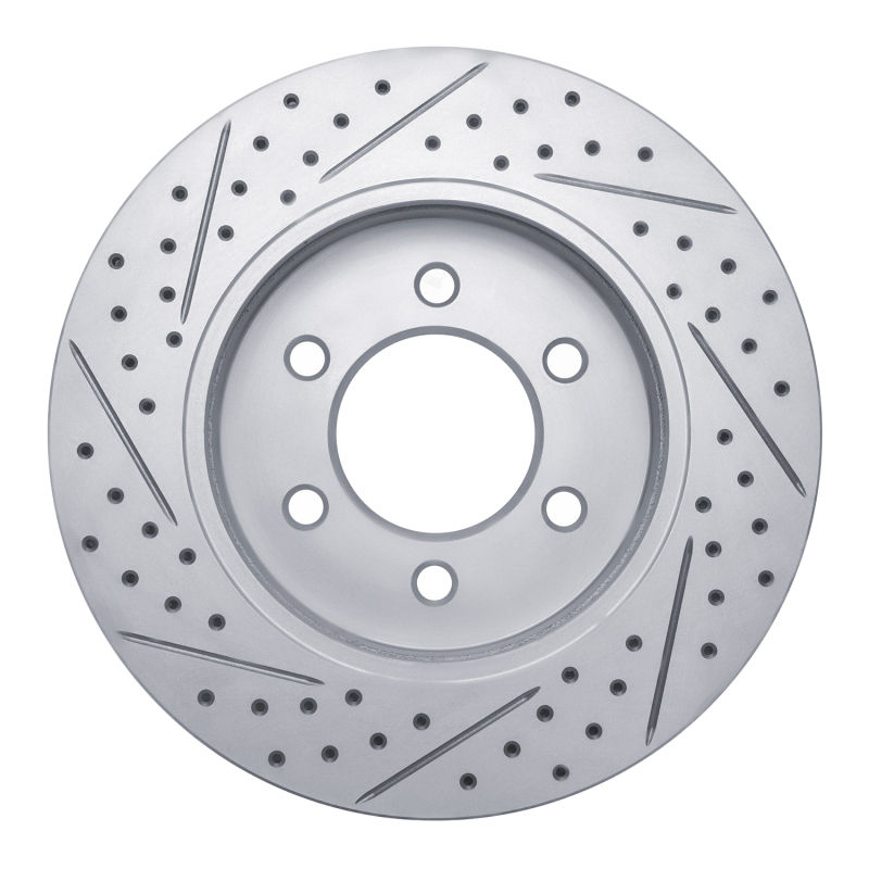Ford F-150 Brake Rotor (1) - Front Right - DFC - Drilled & Slotted Geoperformance - `04-`08