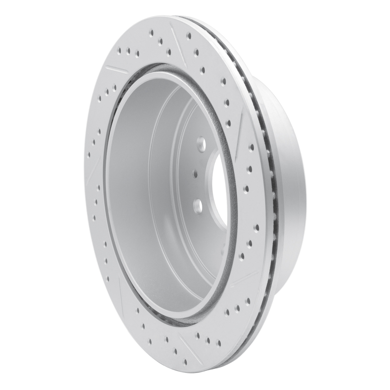 Ford F-150 Brake Rotor (1) - Rear Left - DFC - Geoperformance - Drilled & Slotted - `04-`11