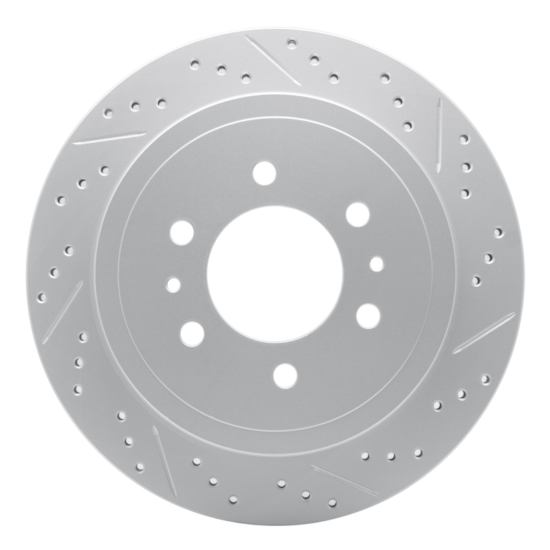 Ford F-150 Brake Rotor (1) - Rear Right - DFC - Geoperformance Drilled & Slotted - `04-`11 Ford F-150 Brake Rotor (1) - Rear Right - DFC - Geoperformance Drilled & Slotted - `04-`11