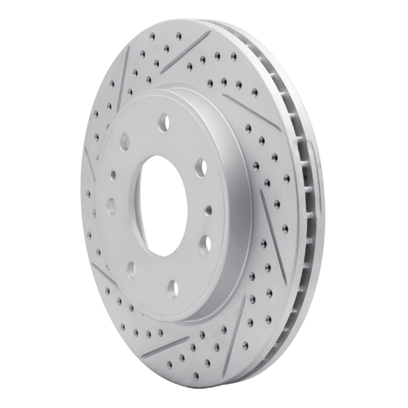 Ford F-150 Brake Rotor (1) - Rear Right - DFC - Drilled & Slotted Geoperformance - `04-`11