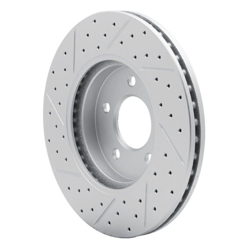 Ford Escape Brake Rotor (1) - Front Right - DFC - Drilled & Slotted Geoperformance - `05-`12