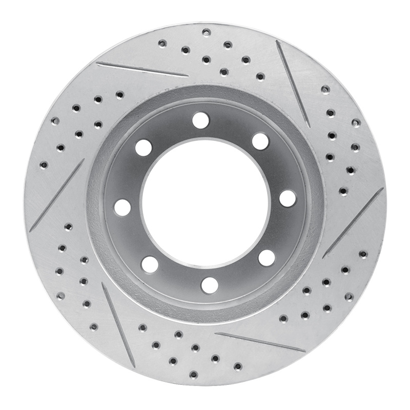 Ford F-350 Super Duty Brake Rotor (1) - Front Left - DFC - Geoperf Rotors - Drill & Slot - `05-`12