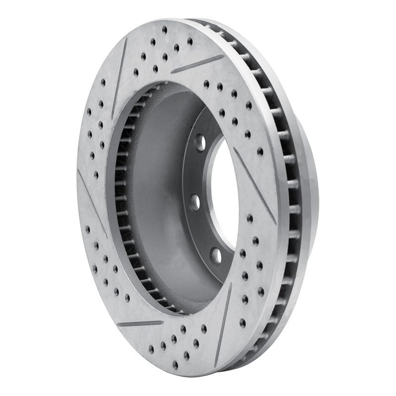 Ford F-350 Super Duty Brake Rotor (1) - Front Right - DFC - Geoperformance Drilled & Slotted - `05-`12