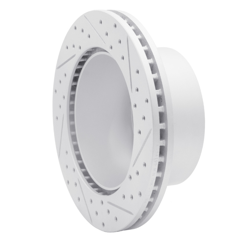 Ford F-250 Super Duty Brake Rotor (1) - Rear Left - DFC - Geoperformance Drilled & Slotted - `05-`12