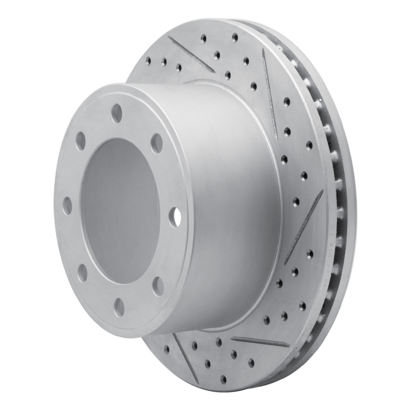 Ford F-250 Brake Rotor (1) - Rear Right - DFC - Geoperformance Rotors - Drill & Slot - `05-`12