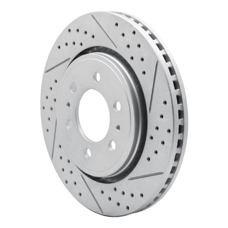 Ford F-150 Brake Rotor (1) - Front Right - DFC - Drilled & Slotted Geoperformance - `07-`21