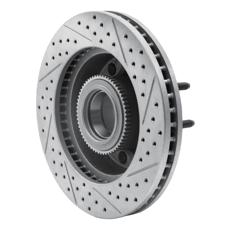 Ford F-250 Brake Rotor (1) - Front Left - DFC - Drilled & Slotted Geoperformance - `06-`12