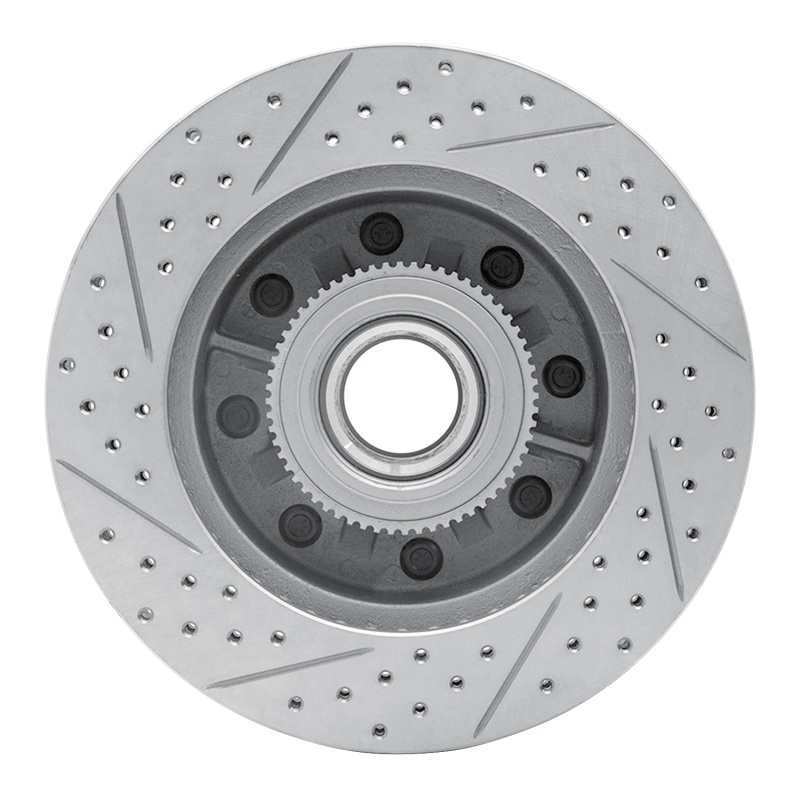 Ford F-350 Super Duty Brake Rotor (1) - Front Right - DFC - Geoperformance Drilled & Slotted - `06-`12