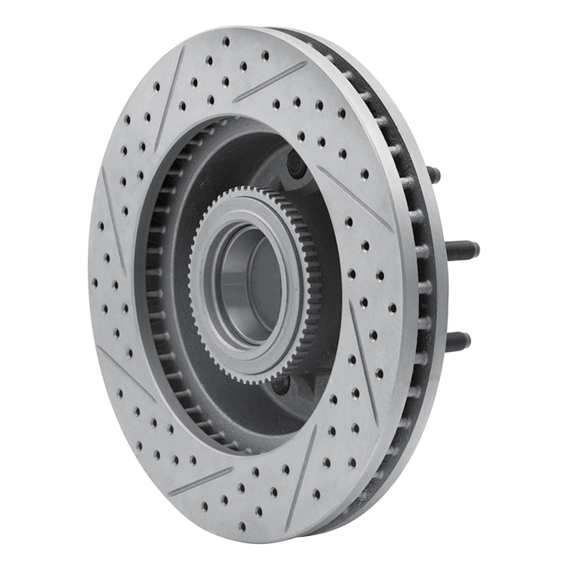 Ford F-350 Super Duty Brake Rotor (1) - Front Right - DFC - Geoperformance Drilled & Slotted - `06-`12