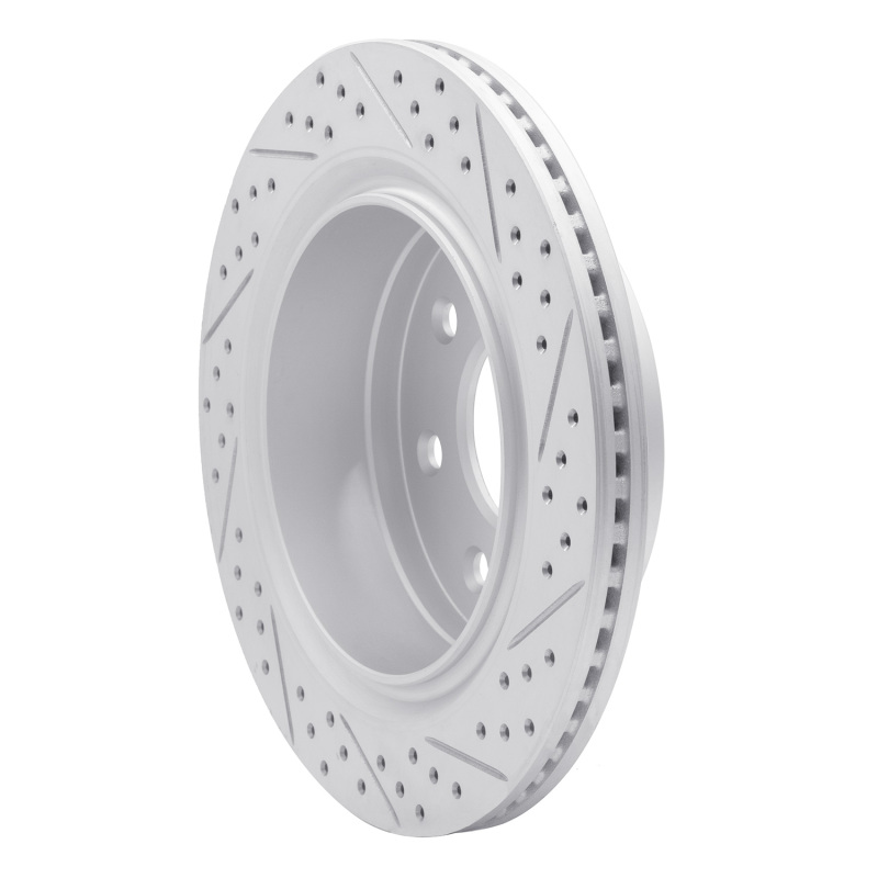 Ford F-150 Brake Rotor (1) - Rear Left - DFC - Geoperformance Rotor - Drilled & Slotted - `12-`14