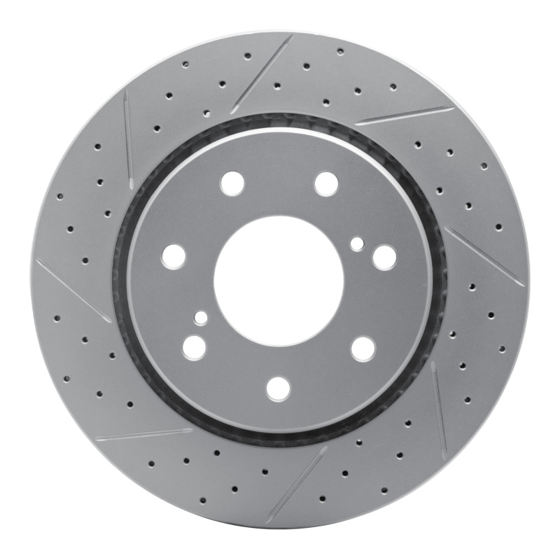 Ford F-150 Brake Rotor (1) - Front Left - DFC - Drilled & Slotted Geoperformance - `10-`14