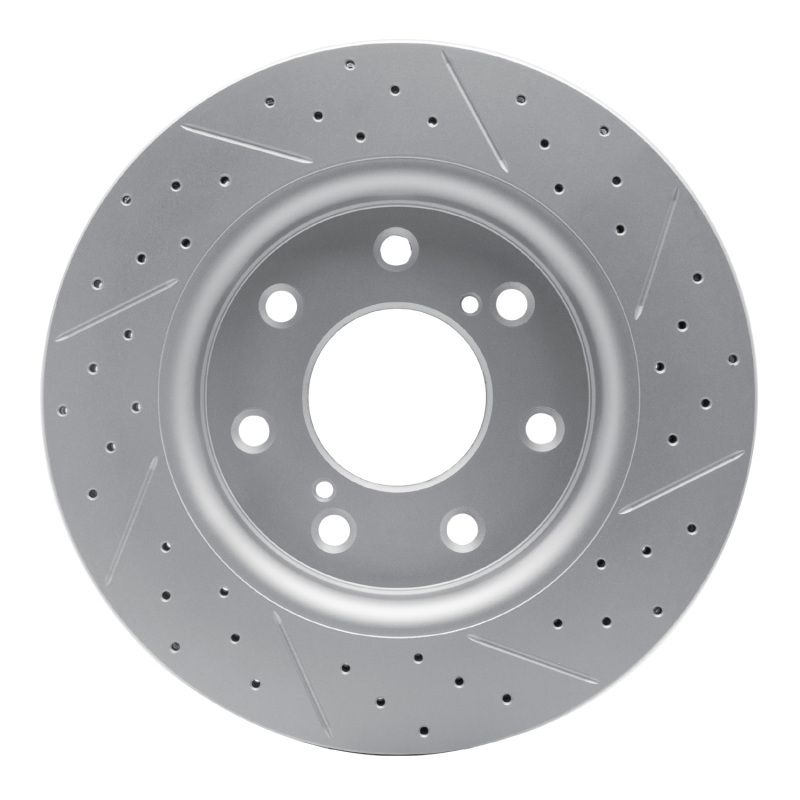 Ford F-150 Brake Rotor (1) - Front Left - DFC - Drilled & Slotted Geoperformance - `10-`14