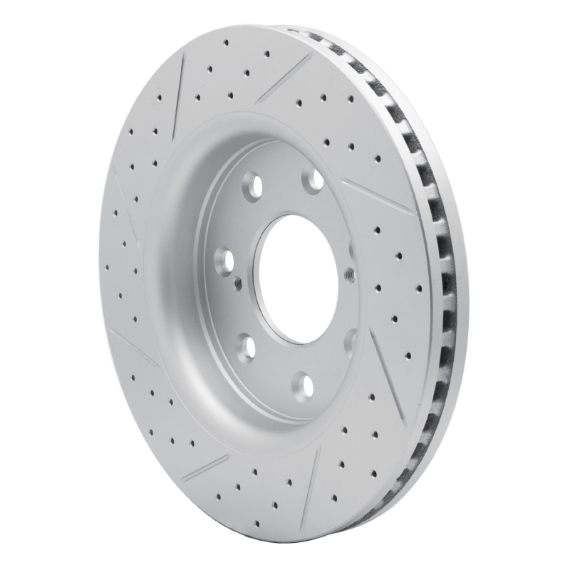Ford F-150 Brake Rotor (1) - Front Right - DFC - Drilled & Slotted Geoperformance - `10-`14
