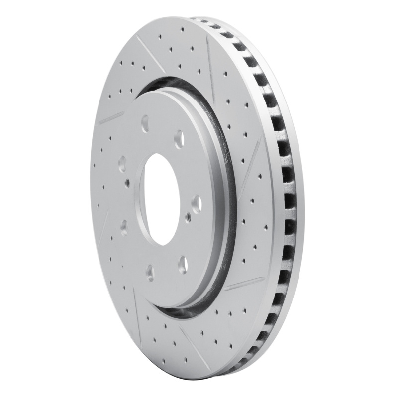 Ford F-150 Brake Rotor (1) - Front Right - DFC - Drilled & Slotted Geoperformance - `10-`14