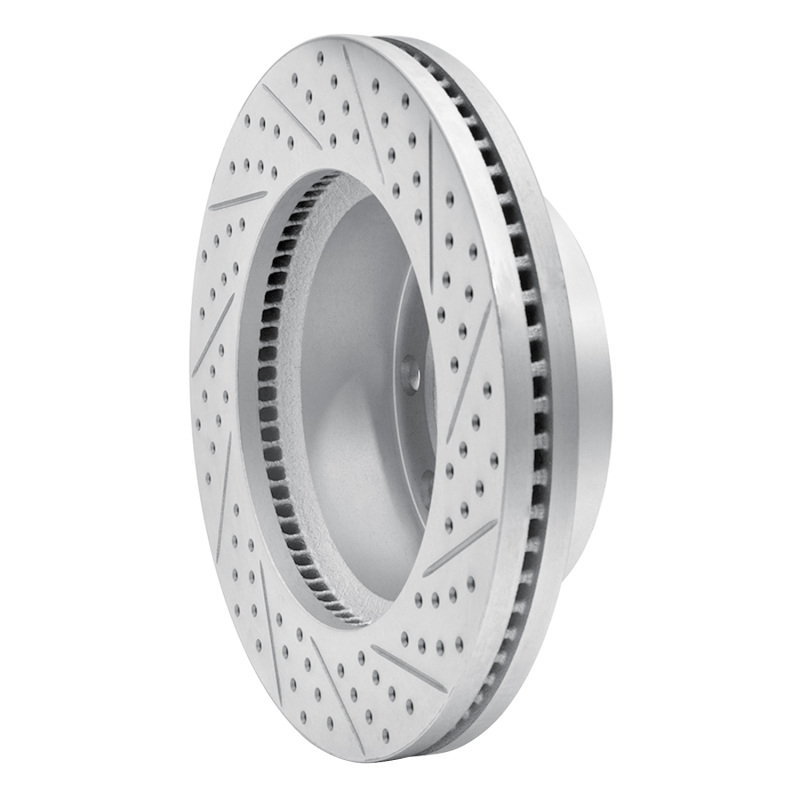 Ford F-350 Super Duty Brake Rotor (1) - Front Left - DFC - Geoperformance Drilled & Slotted - `12-`25