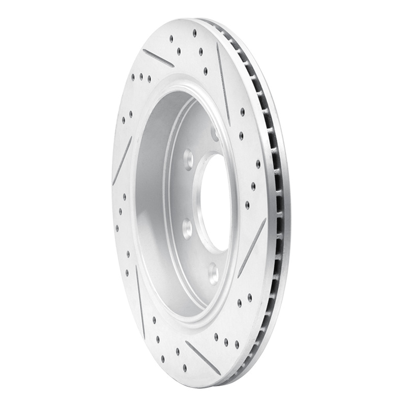 Ford F-150 Brake Rotor (1) - Rear Left - DFC - Drilled & Slotted Geoperformance - `15-`17