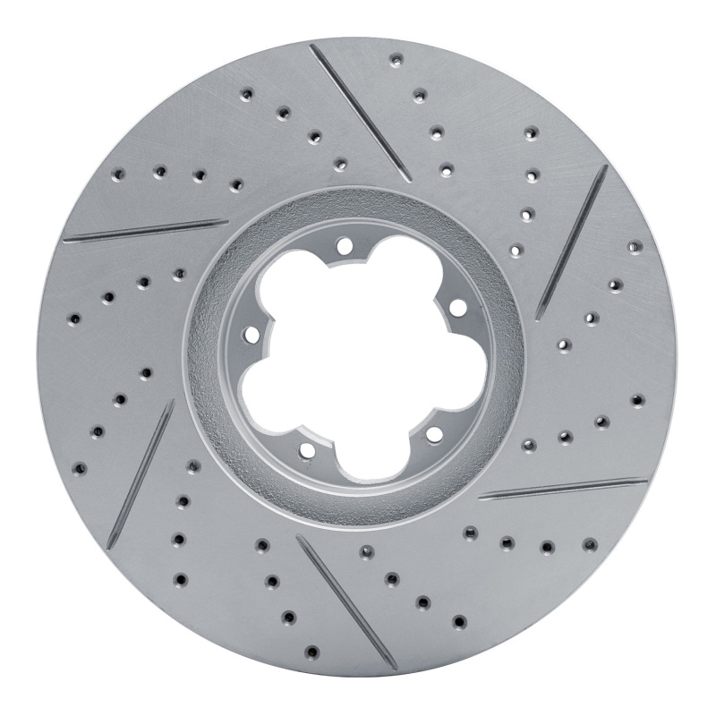 Ford Transit Brake Rotor (1) - Front Left - DFC - Geoperformance Rotors - Drilled & Slotted - `14-`19