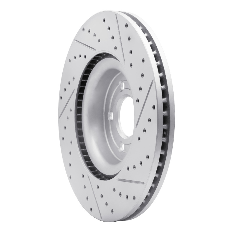 Ford Explorer Brake Rotor (1) - Front Left - DFC - Geoperformance Drilled & Slotted - `20-`26