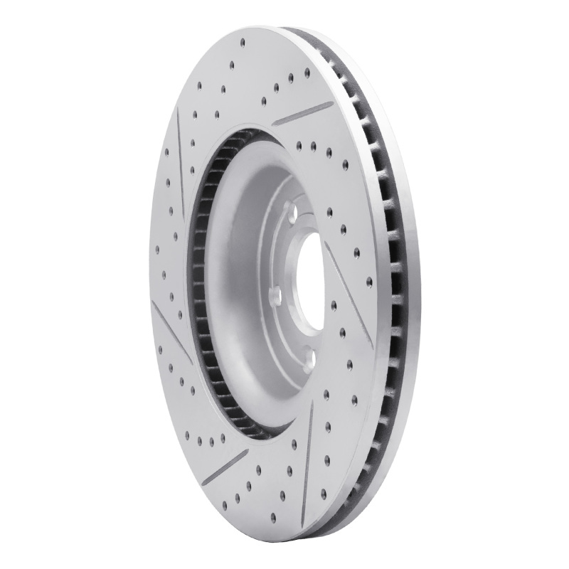 Ford Explorer Brake Rotor (1) - Front Right - DFC - Drilled & Slotted Geoperformance Rotor - `20-`26